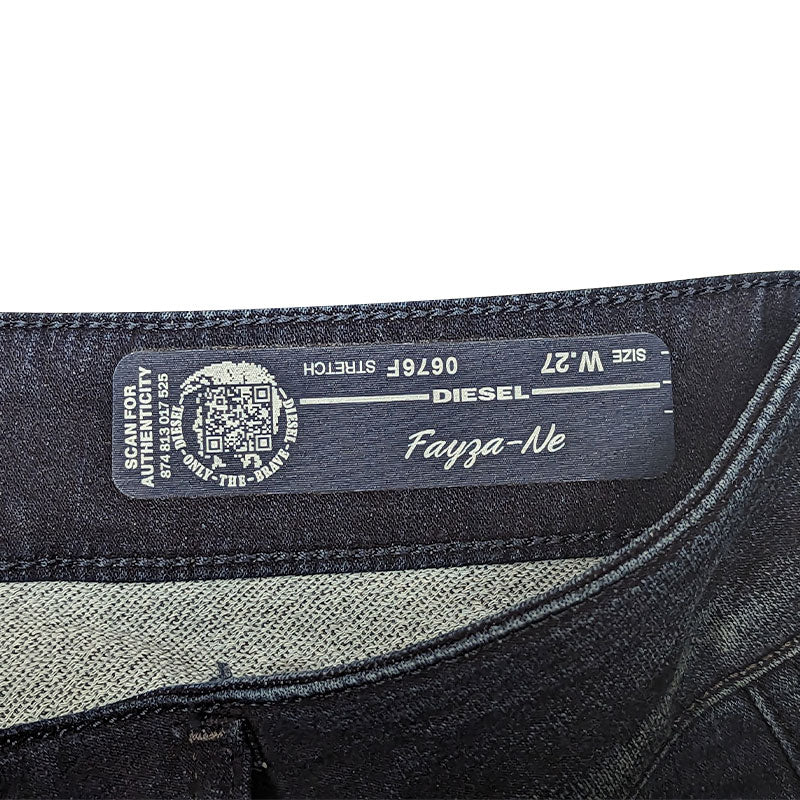 DIESEL FAYZA-NE 0676F Womens Jeans Regular Fit Cropped Leg Denim Jogg Pants NEW