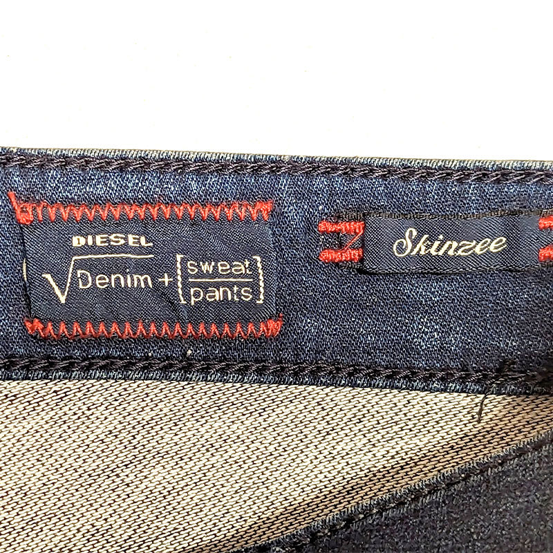 DIESEL SKINZEE NE 0674G Womens Denim Jeans Slim Fit Stretchy Sweat Jogg Pant New