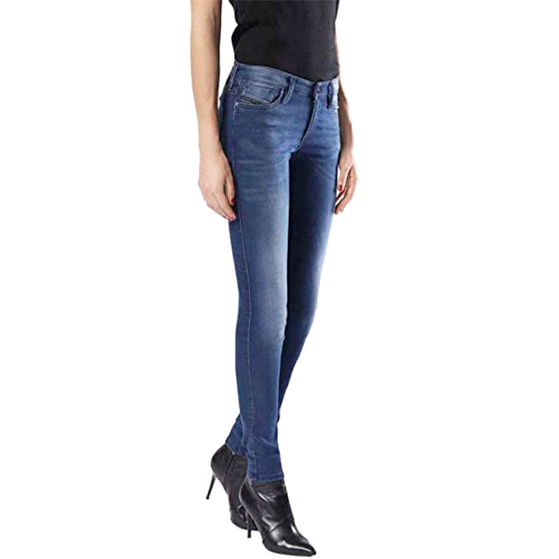 DIESEL SKINZEE NE 0674G Womens Denim Jeans Slim Fit Stretchy Sweat Jogg Pant New