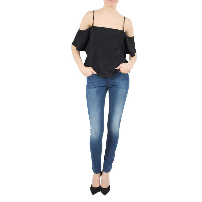 DIESEL SKINZEE NE 0674G Womens Denim Jeans Slim Fit Stretchy Sweat Jogg Pant New