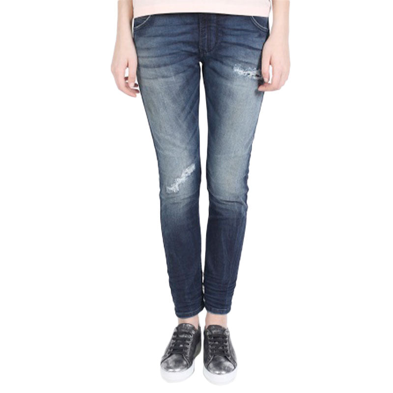 DIESEL KRAILEY NE 0678S Womens Denim Jeans Skinny Leg Sweat Slim Fit Jogg Pants