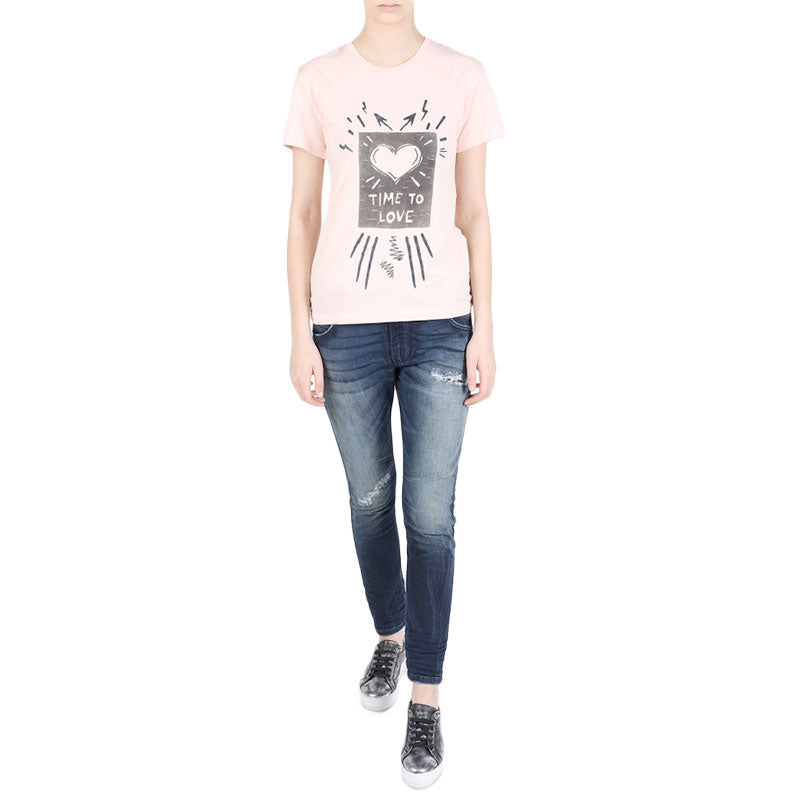 DIESEL KRAILEY NE 0678S Womens Denim Jeans Skinny Leg Sweat Slim Fit Jogg Pants