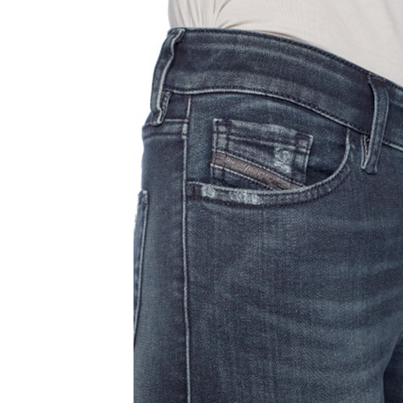 DIESEL Slandy 084ZD Womens Denim Jeans Slim Fit Skinny Leg Stretch Pant NEW