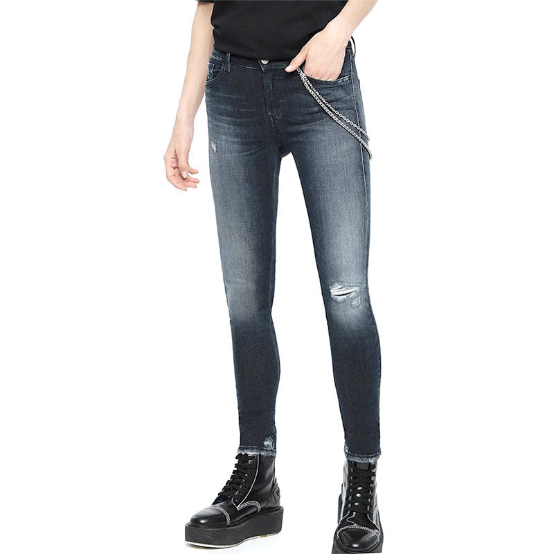 DIESEL Slandy 084ZD Womens Denim Jeans Slim Fit Skinny Leg Stretch Pant NEW