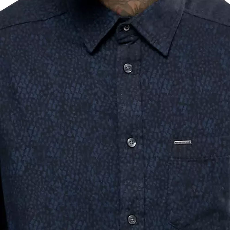 DIESEL S FILTY 0NANE Mens Shirt Long Sleeve Regular Fit Soft Cotton Camicia NEW