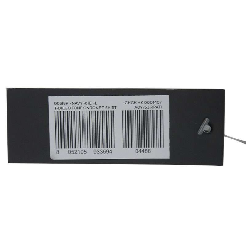 DIESEL T DIEGO TONE Mens T Shirts Short Sleeve Casual Cotton Top Summer Tee Navy