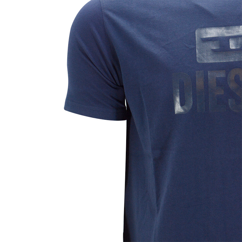 DIESEL T DIEGO TONE Mens T Shirts Short Sleeve Casual Cotton Top Summer Tee Navy