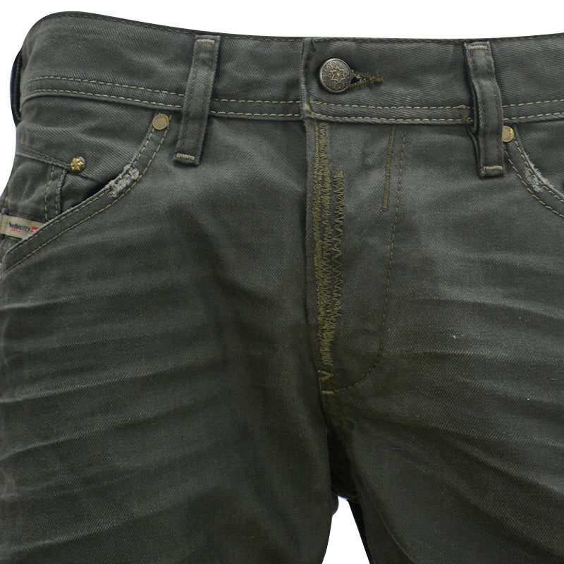 DIESEL BELTHER 0816B Mens Denim Jeans Tapered Leg Casual Cotton Trousers Pants