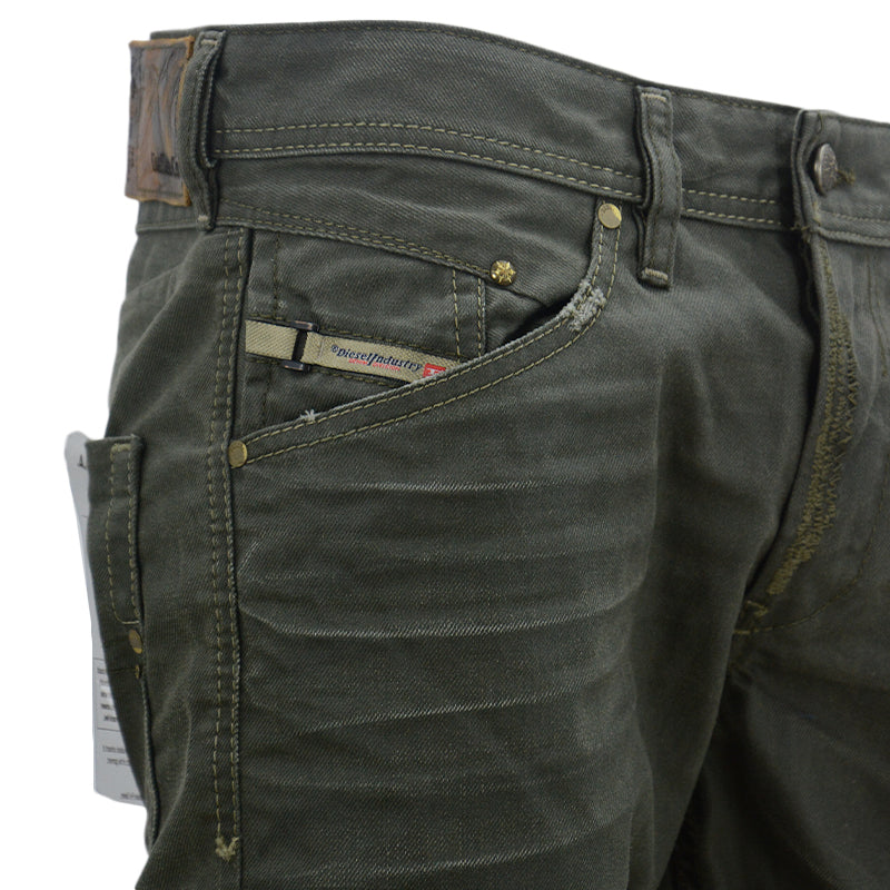 DIESEL BELTHER 0816B Mens Denim Jeans Tapered Leg Casual Cotton Trousers Pants