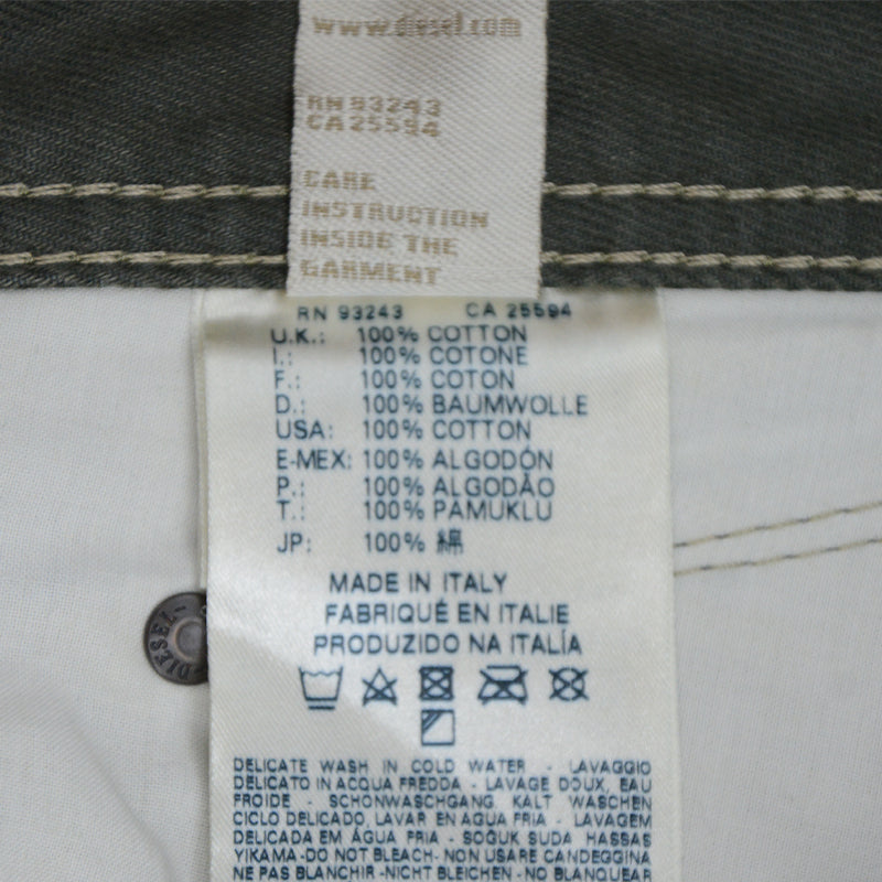 DIESEL BELTHER 0816B Mens Denim Jeans Tapered Leg Casual Cotton Trousers Pants