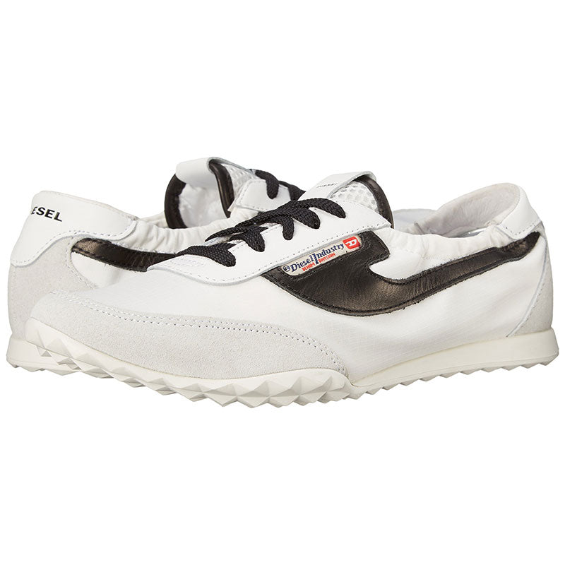 DIESEL PS780 Womens Trainers Leather Lace Up Girls Casual Comfort Sneaker NEW