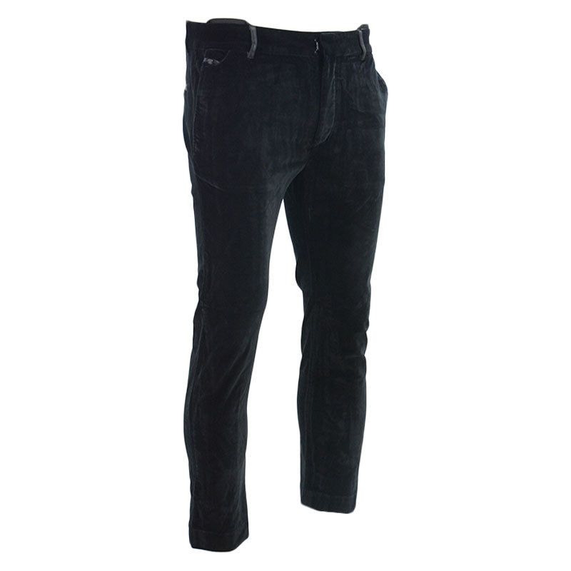DIESEL 0CABT Mens Chino Trousers Casual Slim Fit Stretch Velvet Bottom Work Pant