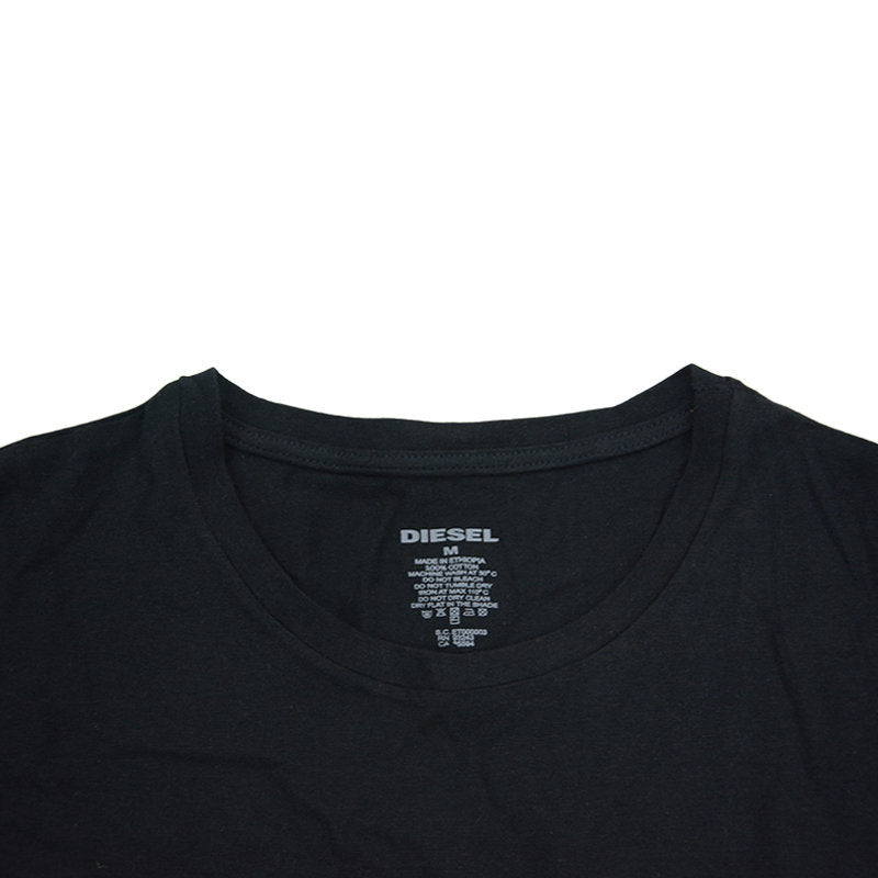 DIESEL UMTEE Mens Basic T-Shirts Crew Neck Short Cotton Tee Sleeve Summer Vest