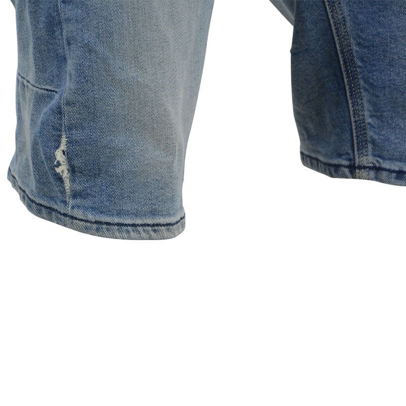 DIESEL KROSHORT R025F Mens Denim Shorts Casual Summer Beach Half Pants Blue W30