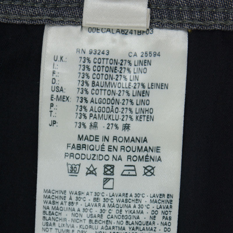 DIESEL PRUNO BGNBJ Mens Chino Shorts Casual Cotton Summer Beachwear Charcoal NEW