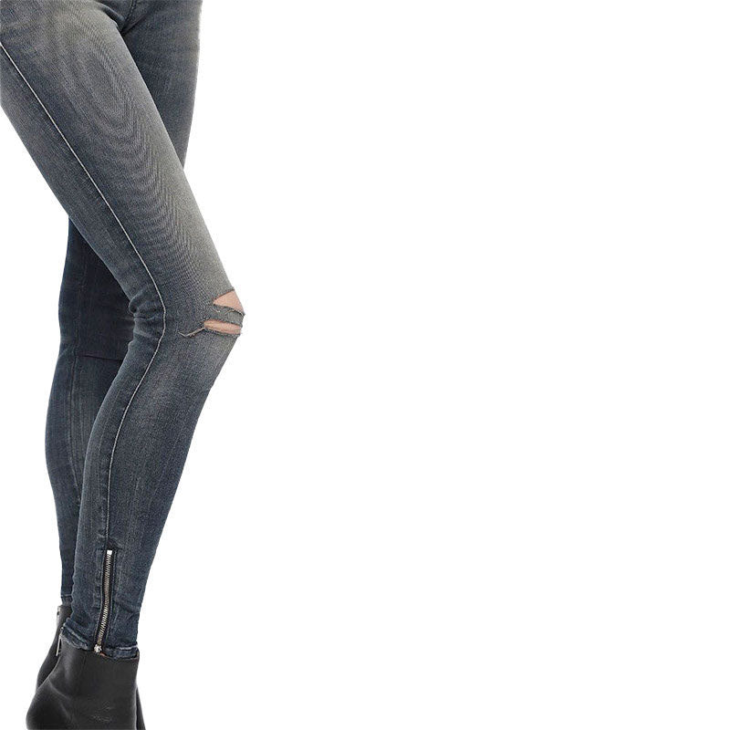 DIESEL SKINZEE LOW ZIP 084XF Womens Jeans Super Slim Fit Low Waist Skinny Pants