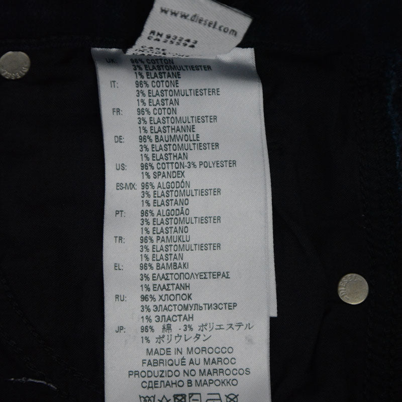 DIESEL BABHILA 084NX Womens Denim Jeans Slim Fit Skinny Leg Stretch Pant NEW