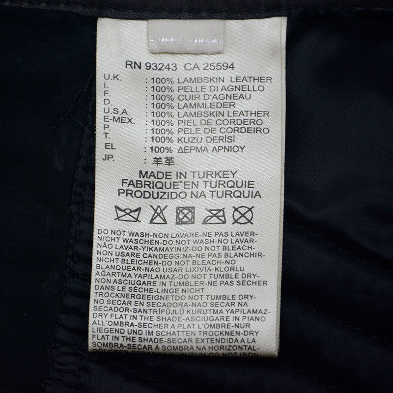 DIESEL BLACK GOLD PANTERS Womens Leather Jeans Slim Fit Denim Trousers Pants W28