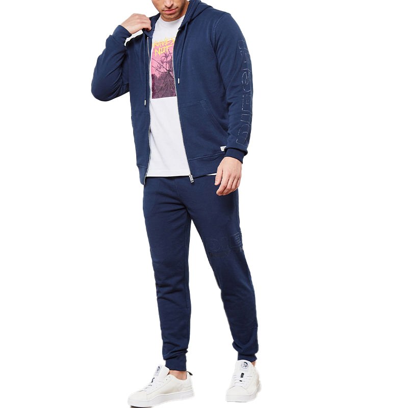 DIESEL UMLT BRANDON Mens Full Zip Hoodies Long Sleeve Winter New Hooded Tops S M