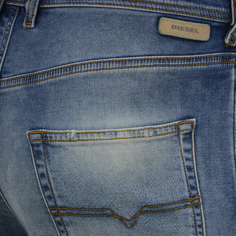 DIESEL KLY NE 084TZ Mens Denim Jeans 32 Waist Distressed Stretchy Slim Fit Pants