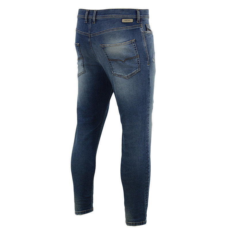 DIESEL KLY NE 084TZ Mens Denim Jeans 32 Waist Distressed Stretchy Slim Fit Pants