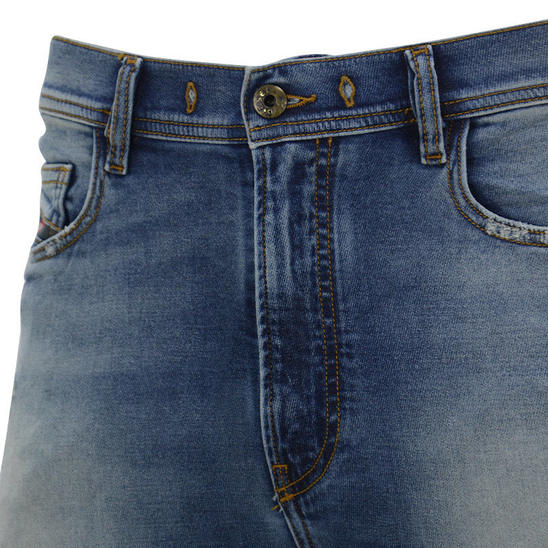 DIESEL PROTOTIPI C030X Mens Denim Jeans W 32 Slim Fit Distressed Stretchy Pants