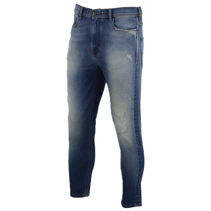 DIESEL PROTOTIPI C030X Mens Denim Jeans W 32 Slim Fit Distressed Stretchy Pants