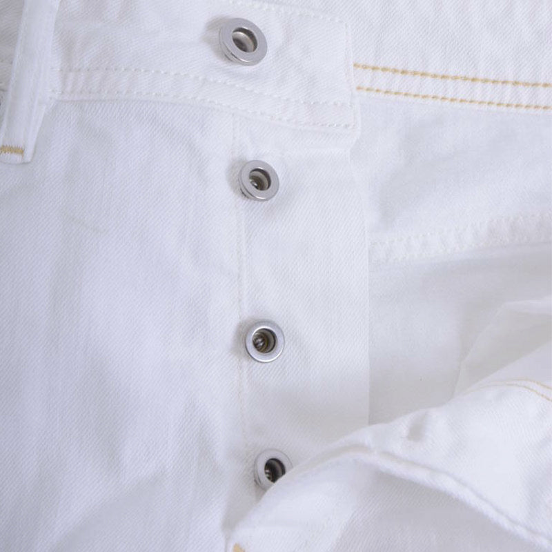 DIESEL BUSTSHORT 0689H Mens Shorts Denim Jeans Distressed Summer Beachwear White