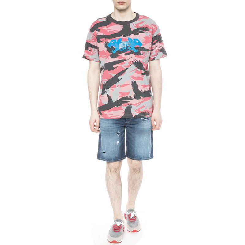 DIESEL BUSTSHORT 084QT Mens Shorts Denim Stretch Casual Summer Cotton Beach wear