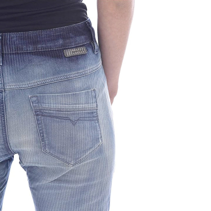 DIESEL FAYZA NE 0665R Womens Jeans Regular Fit Straight Leg Denim Sweat Pant W27