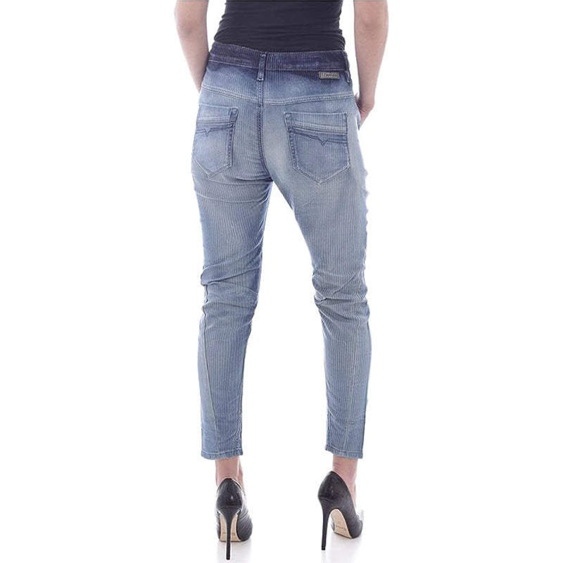 DIESEL FAYZA NE 0665R Womens Jeans Regular Fit Straight Leg Denim Sweat Pant W27