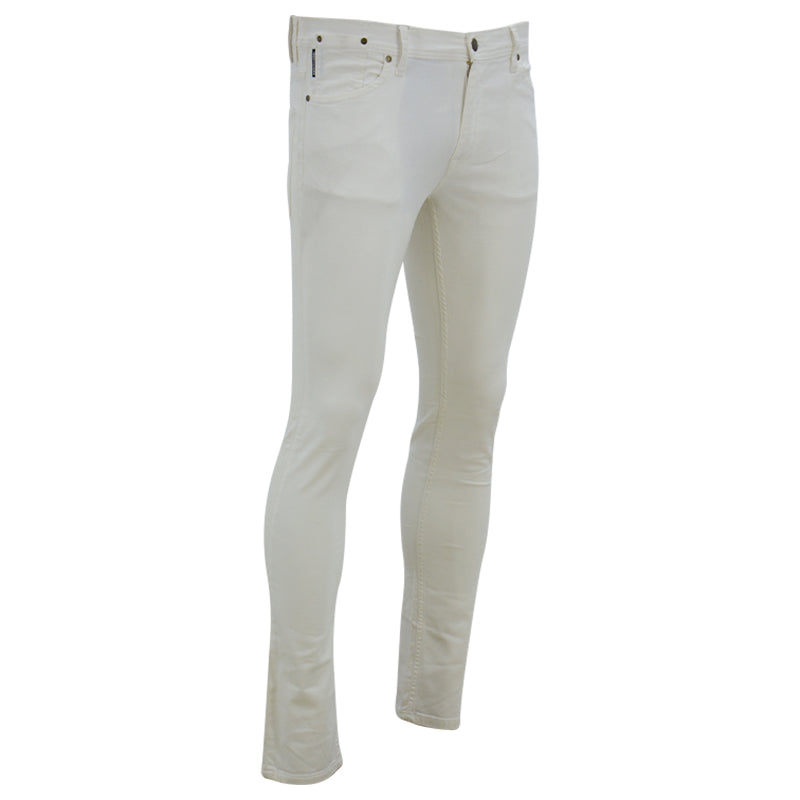 DIESEL PYRONS 55909 Mens Denim Jeans Slim Fit Casual Cotton Skinny Pants White