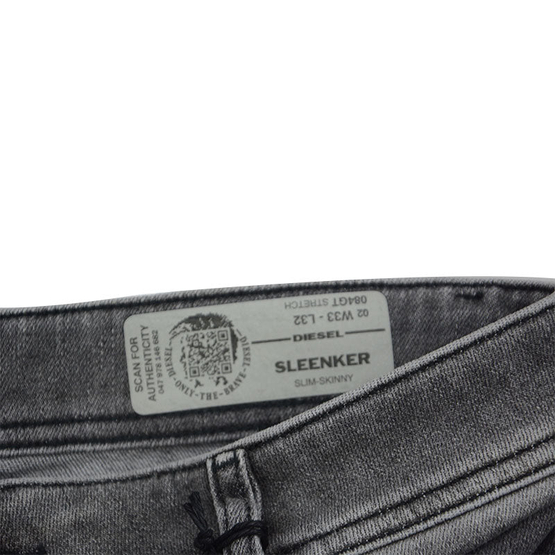 DIESEL SLEENKER 084GT Mens Denim Jeans Cotton Slim Fit Casual Pants New Trousers