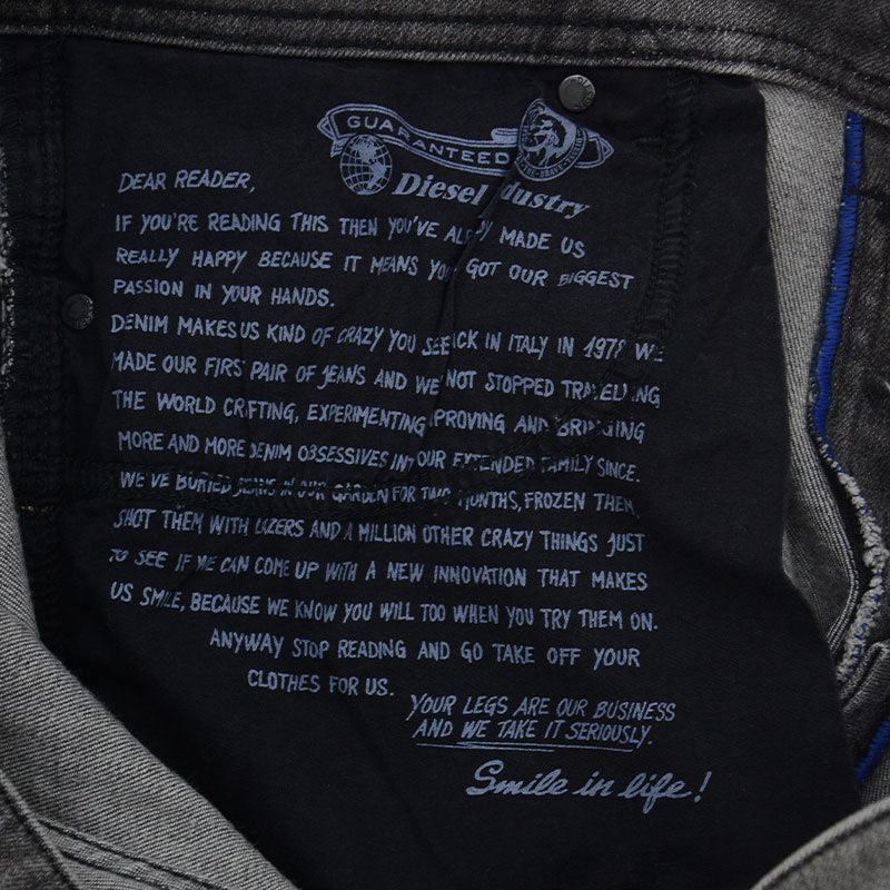 DIESEL SLEENKER 084GT Mens Denim Jeans Cotton Slim Fit Casual Pants New Trousers