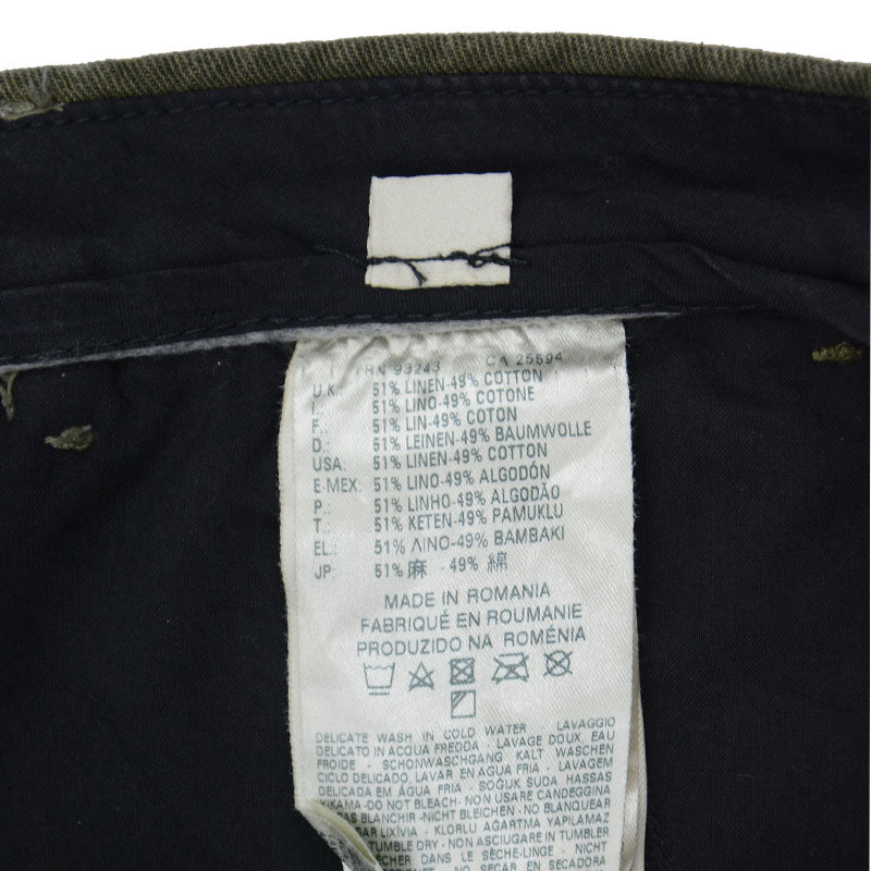 DIESEL CHI TIGHT 0836D Mens Denim Jeans Regular Fit Distress Casual Olive Pants