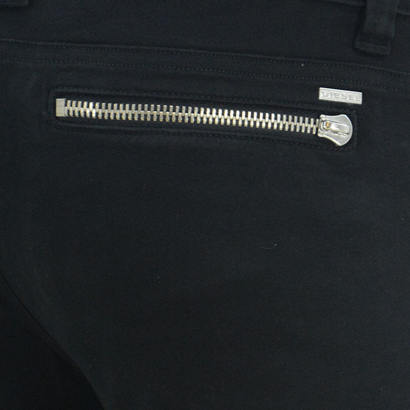 DIESEL P-JAGGER 0NAHC Mens Denim Jeans Slim Fit Black Casual Cotton Trousers NEW