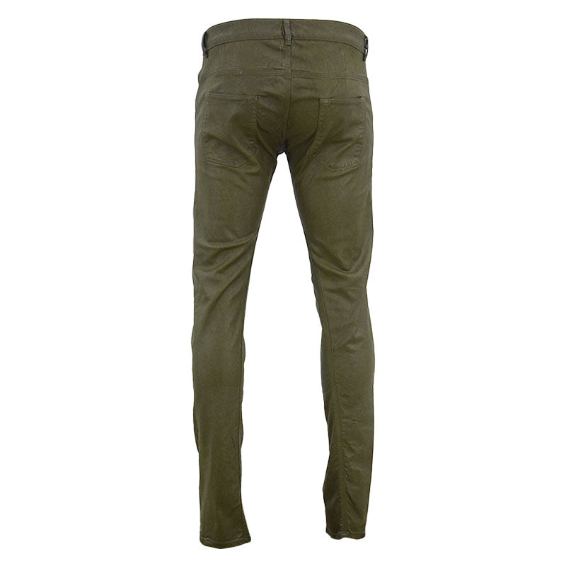 DIESEL TYPE 241 BG63B Mens Jeans Tapered Leg Olive Casual Denim Pants
