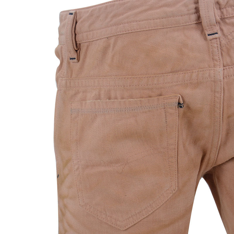 DIESEL THAVAR 0801D Mens Denim Jeans Regular Fit Trouser Casual Light Pink Pants