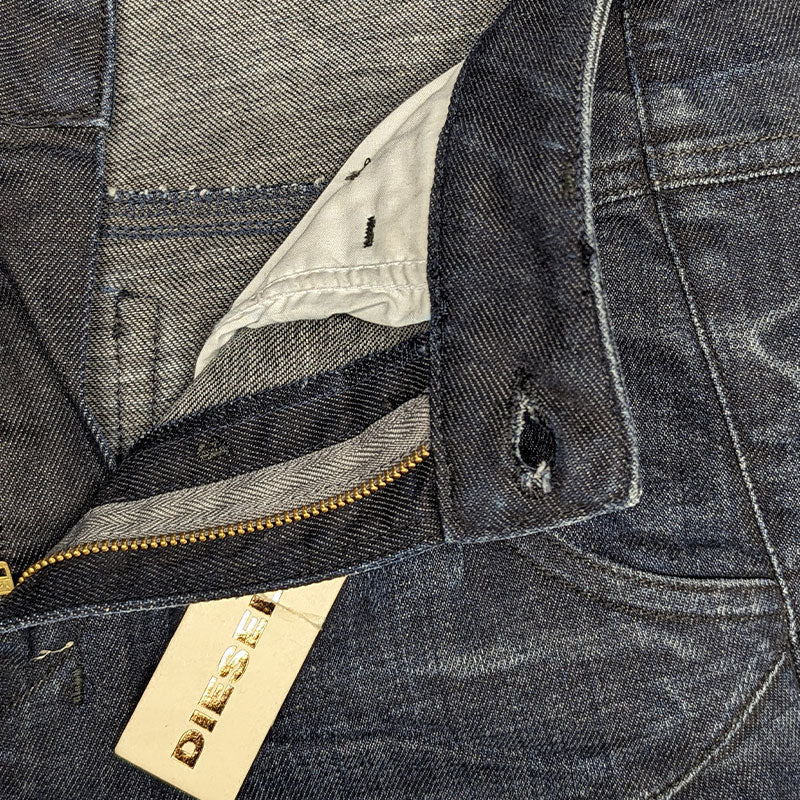 DIESEL FAYZA 0847Q Womens Denim Jogg Jeans Regular Slim Fit Cropped Leg Pant New