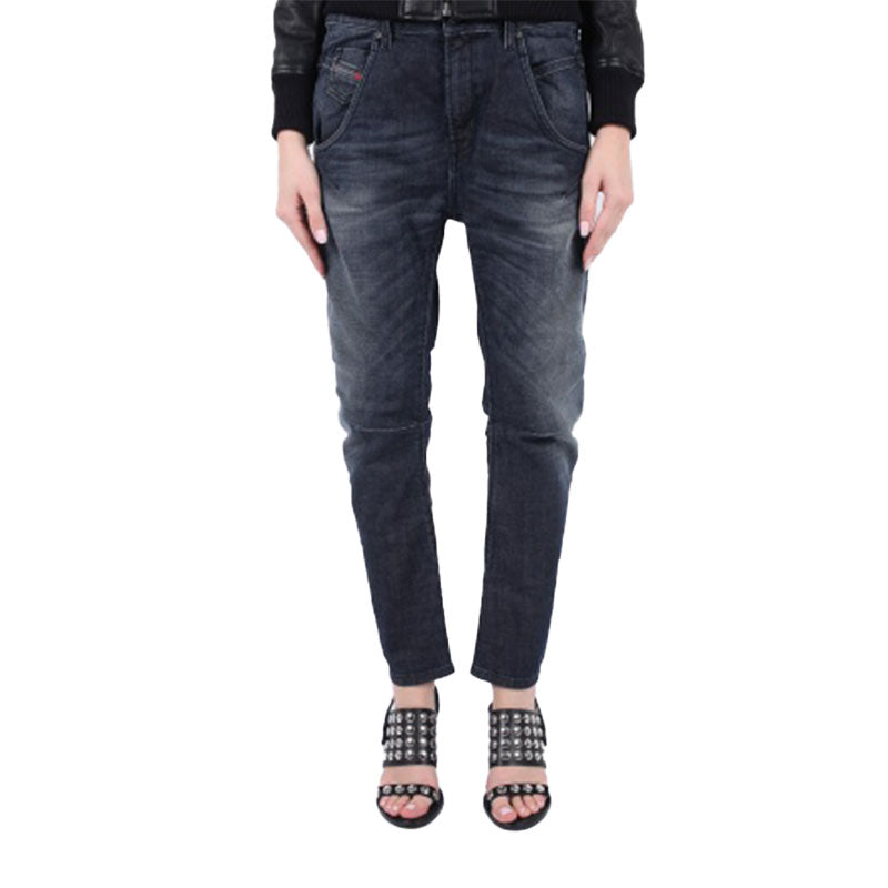 DIESEL FAYZA 0847Q Womens Denim Jogg Jeans Regular Slim Fit Cropped Leg Pant New