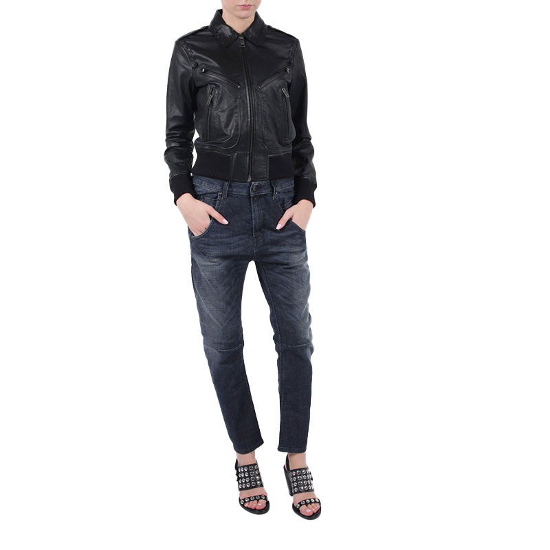 DIESEL FAYZA 0847Q Womens Denim Jogg Jeans Regular Slim Fit Cropped Leg Pant New