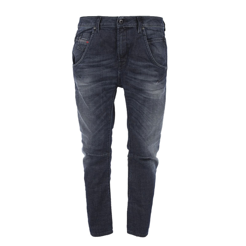 DIESEL FAYZA 0847Q Womens Denim Jogg Jeans Regular Slim Fit Cropped Leg Pant New