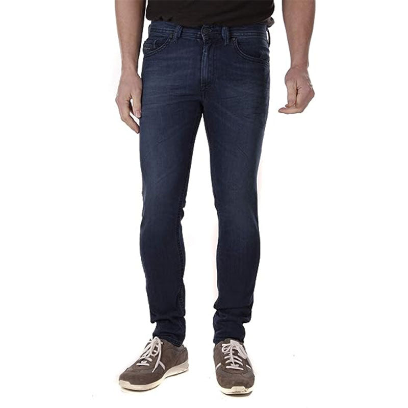 DIESEL THOMMER 0686A Mens Denim Jeans Stretch Casual Trouser Slim Fit Blue Pants