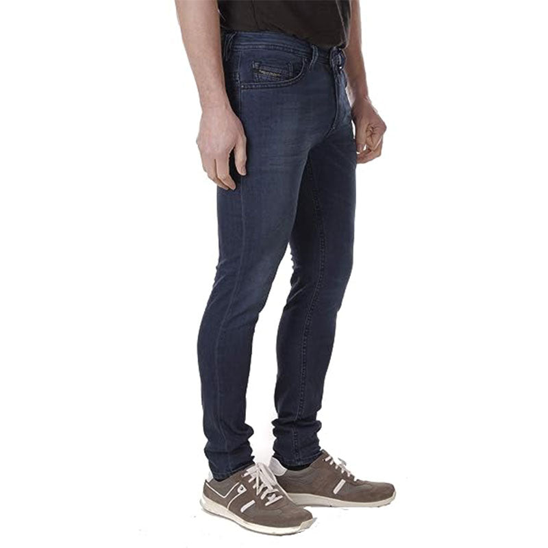 DIESEL THOMMER 0686A Mens Denim Jeans Stretch Casual Trouser Slim Fit Blue Pants