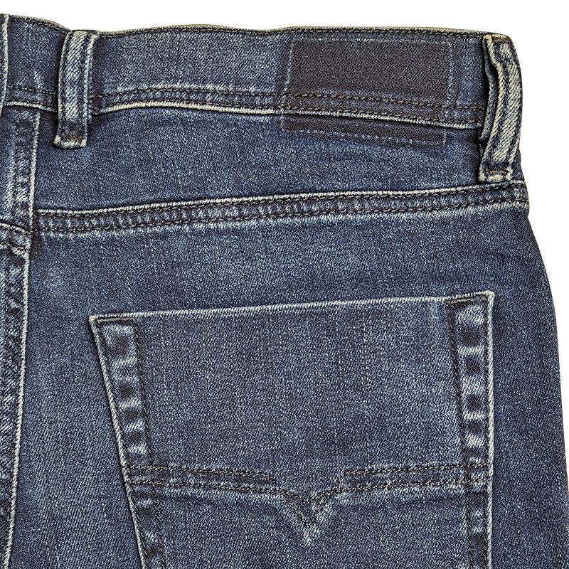 DIESEL TEPPHAR 084EH Mens Denim Jeans Cotton Slim Fit Carrot Blue Casual Pants