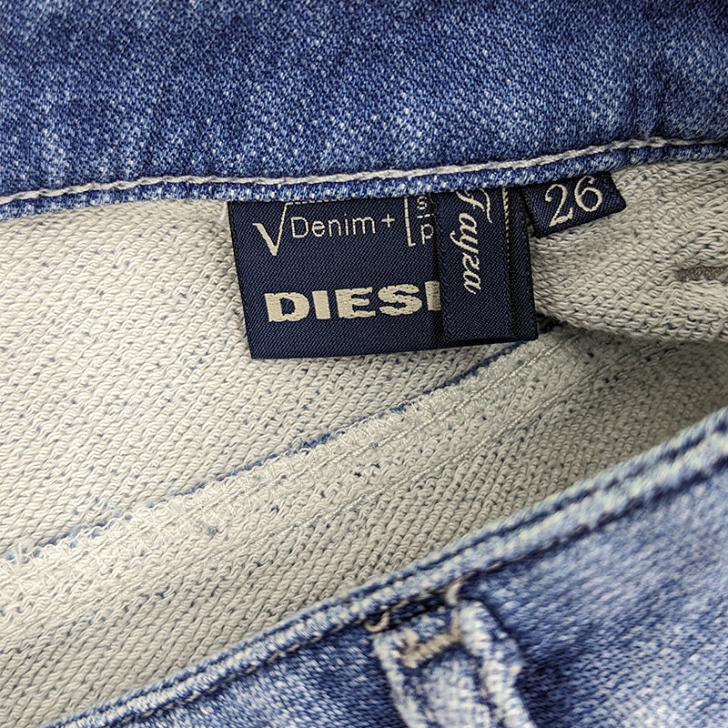 DIESEL FAYZA 0604N Womens Denim Jeans Slim Fit Trousers Carrot Leg Jogg Pant W26