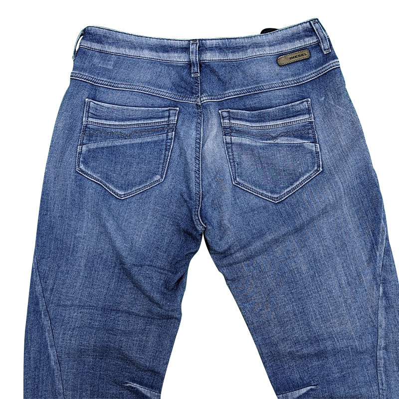 DIESEL FAYZA 0604N Womens Denim Jeans Slim Fit Trousers Carrot Leg Jogg Pant W26