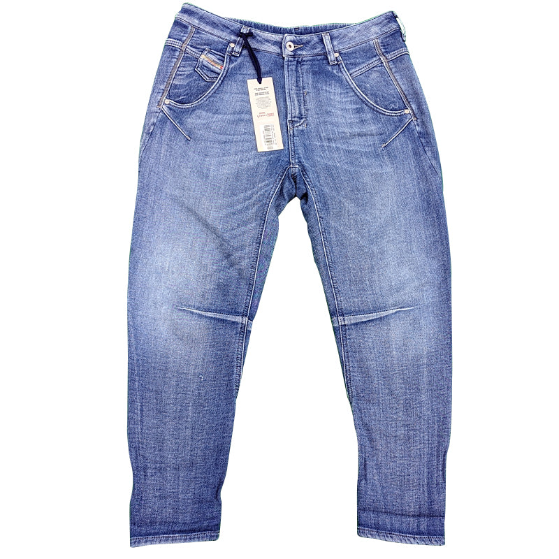 DIESEL FAYZA 0604N Womens Denim Jeans Slim Fit Trousers Carrot Leg Jogg Pant W26