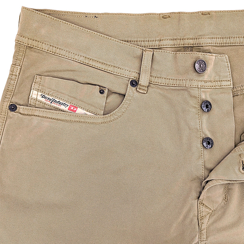 DIESEL TEPPHAR RJ0DA Mens Jeans Tapered Leg Casual Slim Fit Denim Beige Pant W30