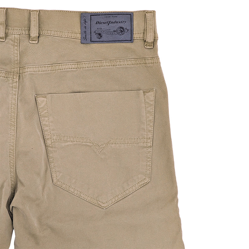 DIESEL TEPPHAR RJ0DA Mens Jeans Tapered Leg Casual Slim Fit Denim Beige Pant W30